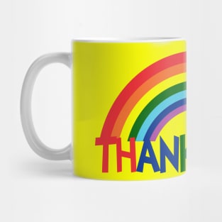 Thank You Rainbow Support Mug